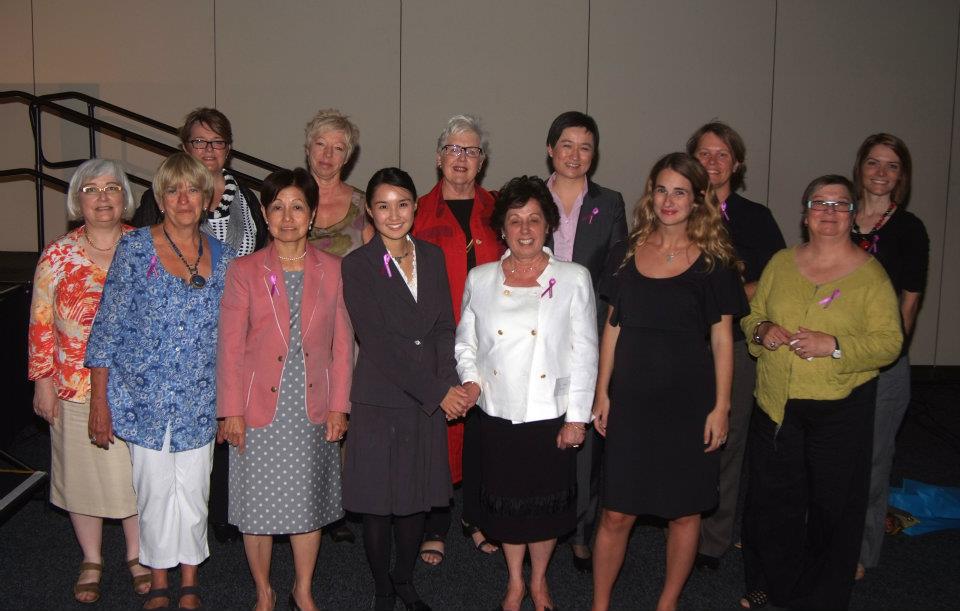 Alice Pung, Penny Wong and the organising committee