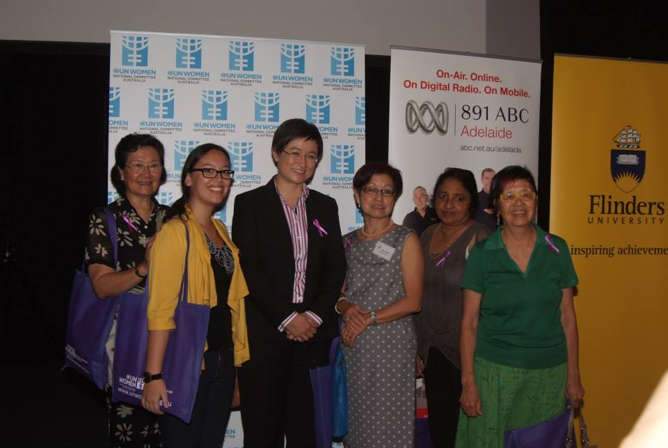 Penny Wong and guests