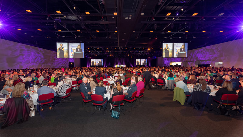 2,800 guests at the 2023 Adelaide IWD Breakfast, Adelaide Convention Centre